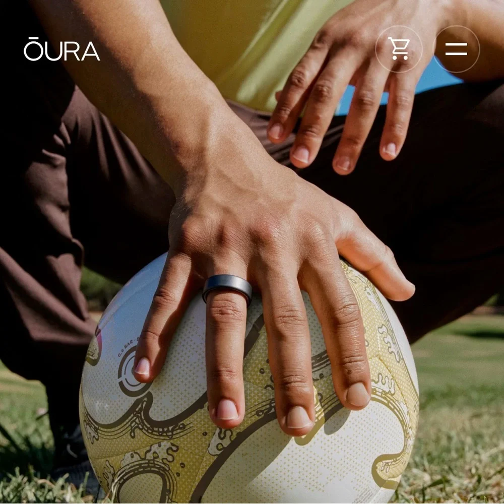 Oura Ring Stealth Black Gen 4 Sz. 14 - Picture 3 of 6